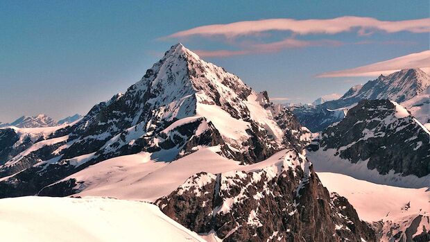 4000er in den Alpen - höchste Berge - Gipfel - Dent Blanche