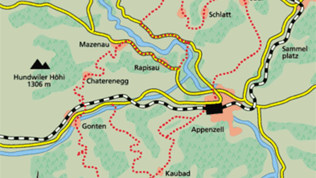 Appenzell Tour 3 Karte