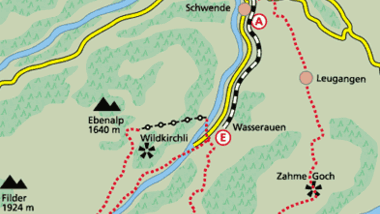 Appenzell Tour 4 Karte