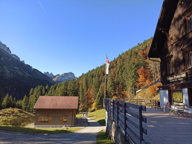Berggasthaus Plattenbödeli am Sämtisersee - Alpstein, Schweiz