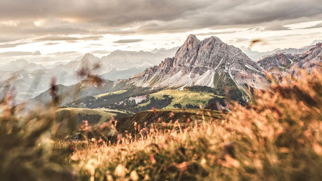 Bergpanorama in Südtirol