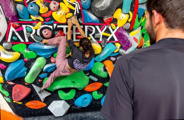 Bouldern Arcteryx Alpine Academy Chamonix 2024