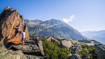 Bouldern Silvretta