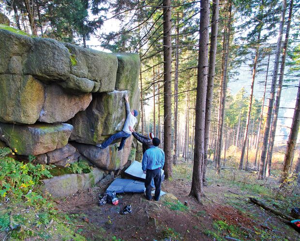 Bouldern im Harz
