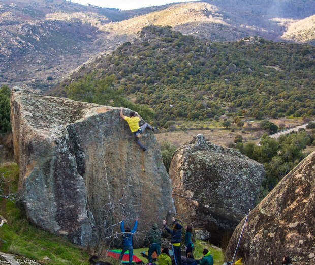 Bouldern in Spanien