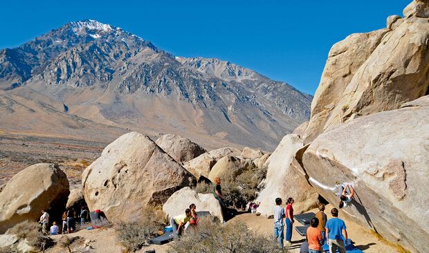 Bouldern in den Buttermilks