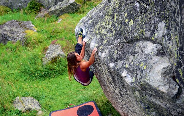 Bouldertrip Alpen