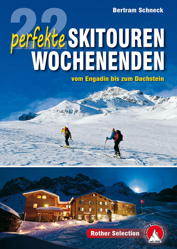 Buchcover: 22 perfekte Skitouren-Wochenenden