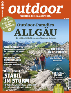 Cover Outdoot Magazin 07/22