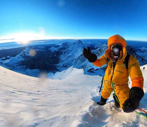 David Göttler besteigt Everest ohne Flaschensauerstoff