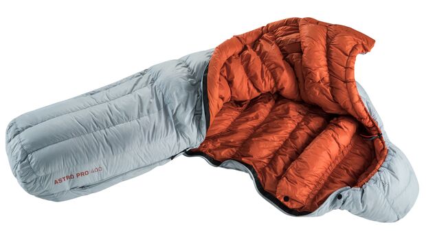 ADVENTURE OUTSIDE Schlafsack rechteckig 200 x 80 cm rot schwarz Camping Outdoor 