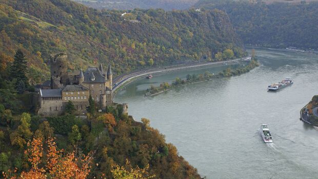 Die schönsten Burgen im Mittelrheintal