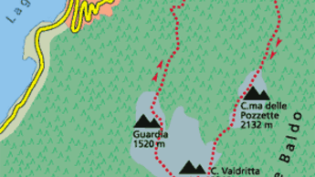 Gardasee Tour 1 Karte