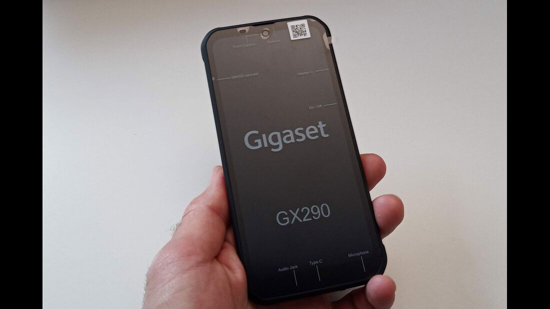 Gigaset GX290 Outdoor-Smartphone im Test