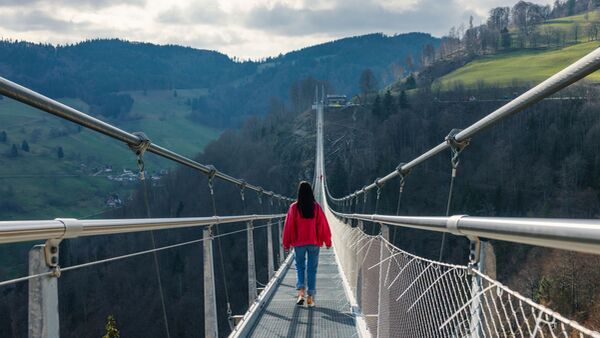 Hängebrücke Blackforestline in Todtnau - Schwarzwald