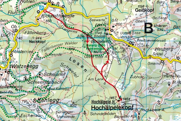 Hochälpelekopf Bregenzerwald Skitour