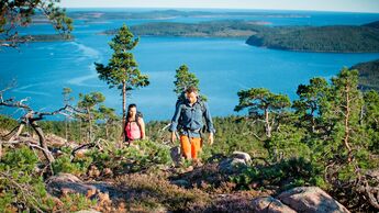 Högakustenleden in Schweden