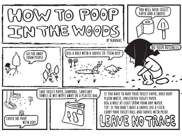 How to poop
