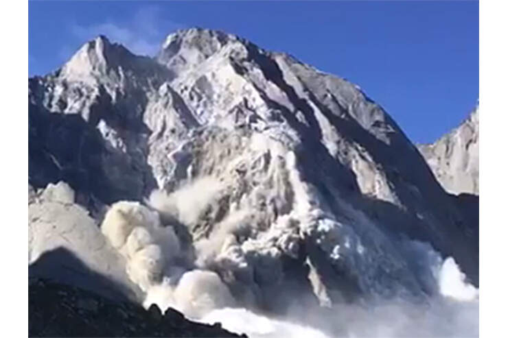 Bergsturz Bergsturz