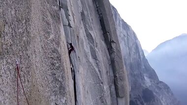 KL Brad Gobright + Jim Reynolds Speedrekord Nose am El Capitan, Yosemite