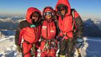 KL Gerlinde Kaltenbrunner besteigt K2