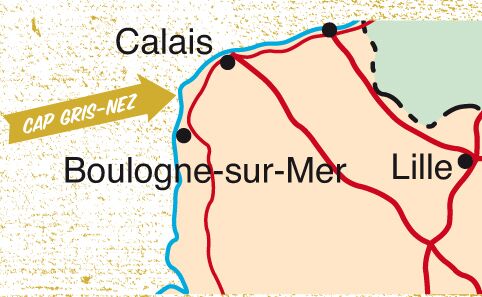 KL Karte Calais Bouldern Info