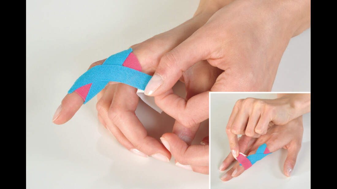 VideoTutorial Dr. Volker Schöffl Tapen fürs FingerMittelgelenk