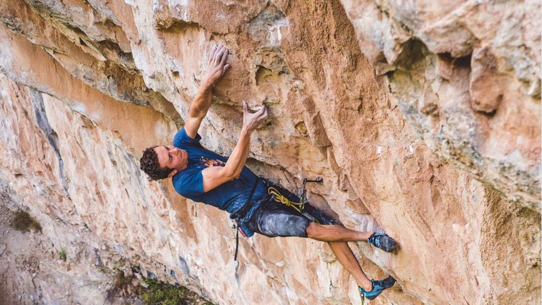 KL Matty Hong klettert in Rifle Colorado