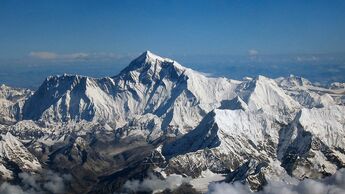 KL Mount Everest & Lhotse Luftaufnahme