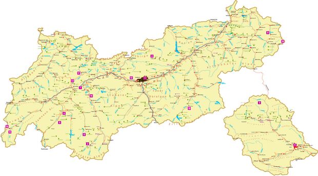 KL Tirol Special Highlight-Karte