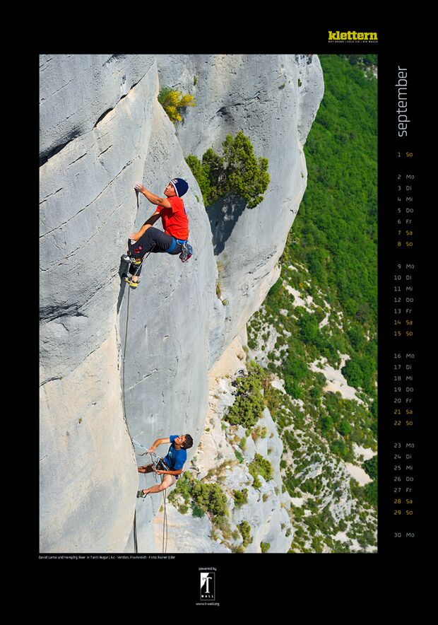 Klettern 2013 - Kalenderbilder 12