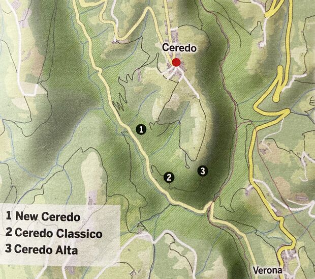 Klettern Ceredo neue Sektoren Ceredo Alta New Ceredo