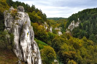 Klettern im polnischen Jura