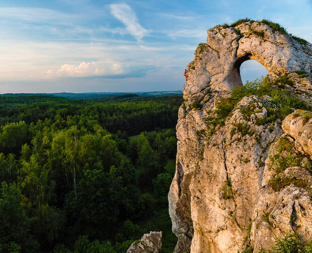Klettern im polnischen Jura
