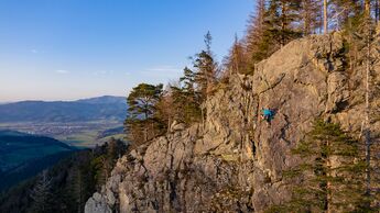 Klettern im südlichen Schwarzwald