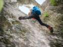 Klettersteig Technik