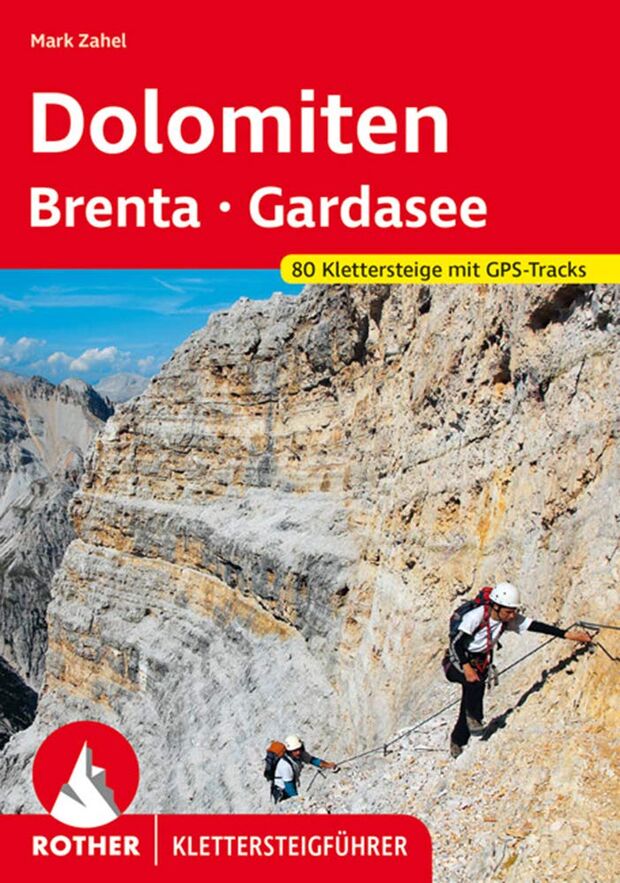 Klettersteige in den Dolomiten - Rother-Wanderführer
