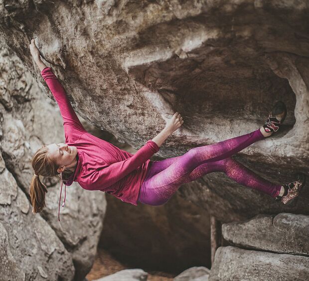 Klettertipps für Frauen - Women's climbing Symposium Font