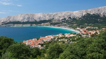 Kroatien Inseln Krk Kvarner Bucht Küste Meer