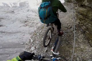 MB Harald Philipp Brenta-Dolomiten Via Ferrata on a Mountainbike
