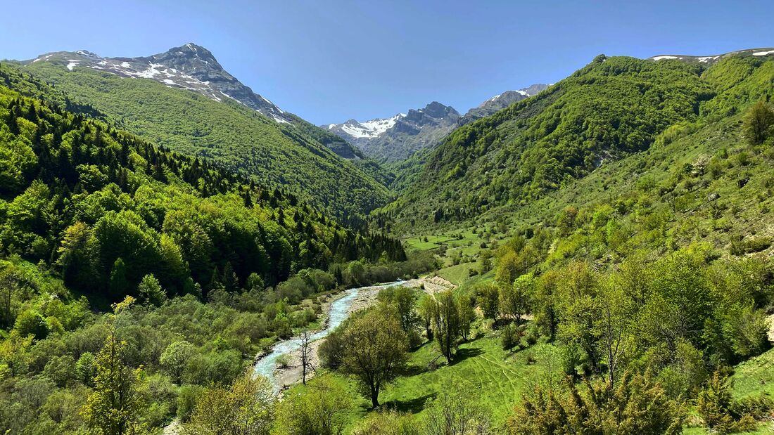 Nord Mazedonien Albanien High Scardus Trail Korab