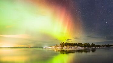 Nordlichter in Schweden