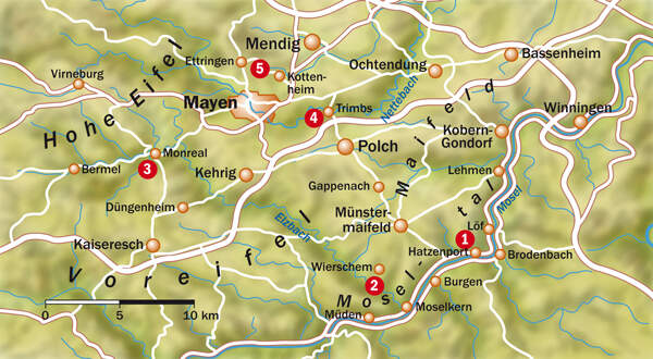 OD 0512 Eifel - Übersichtskarte