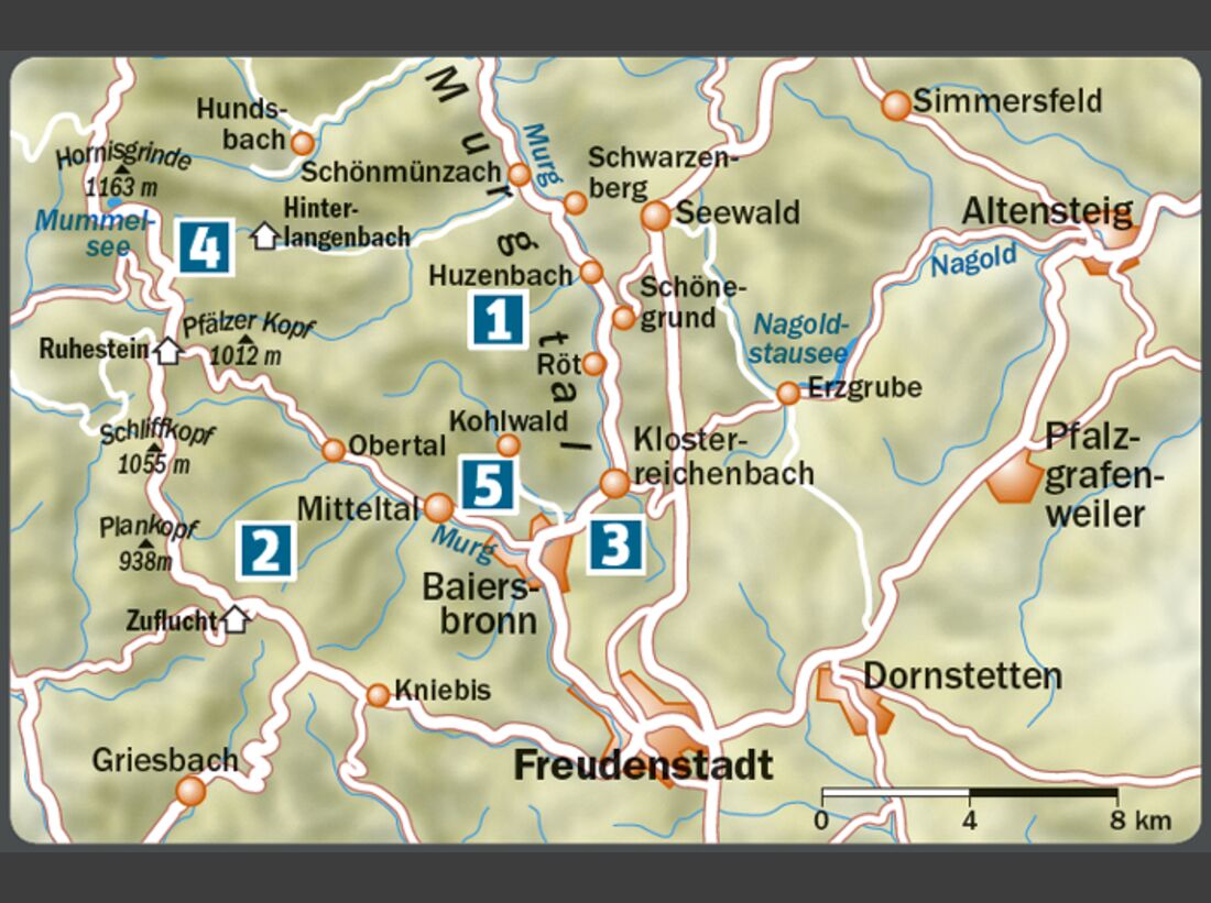 Baiersbronn: Wanderzentrum im Nordschwarzwald - outdoor-magazin.com