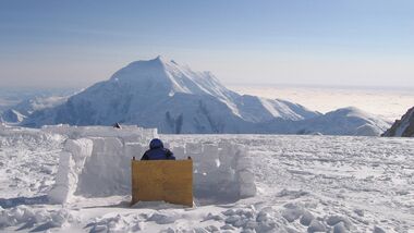 OD 0516 Klo im Nirgendwo Alaska Mount McKinley