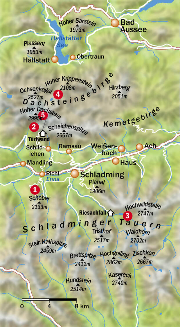 Traumtouren Im Dachsteinmassiv Outdoor magazin