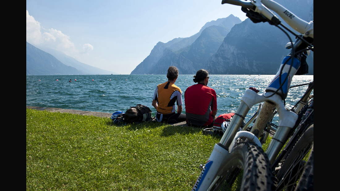 Mit dem Mountainbike über die Alpen Transalp per Rad