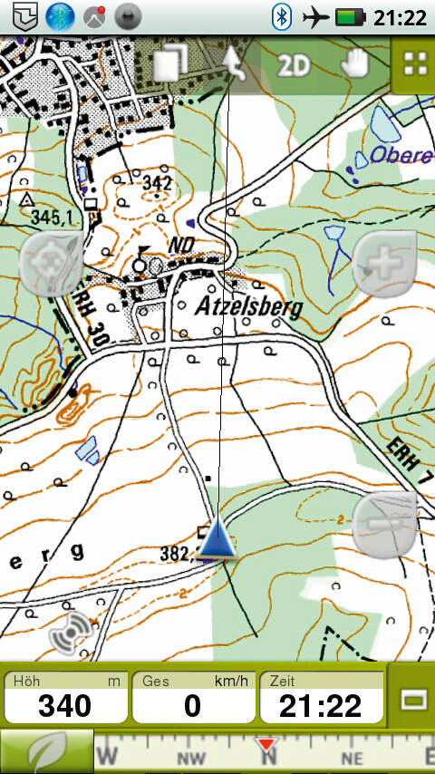 OD 0812 GPS-Navigation Handy Smartphone App CompeGPS Twonav