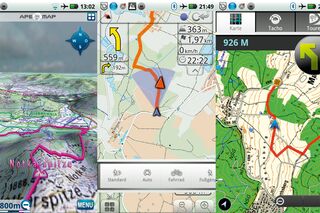 OD 0812 GPS-Navigation Handy Smartphone App Teaserbild