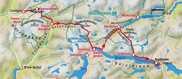 OD 1009 Naturpark Norwegen Jotunheimen